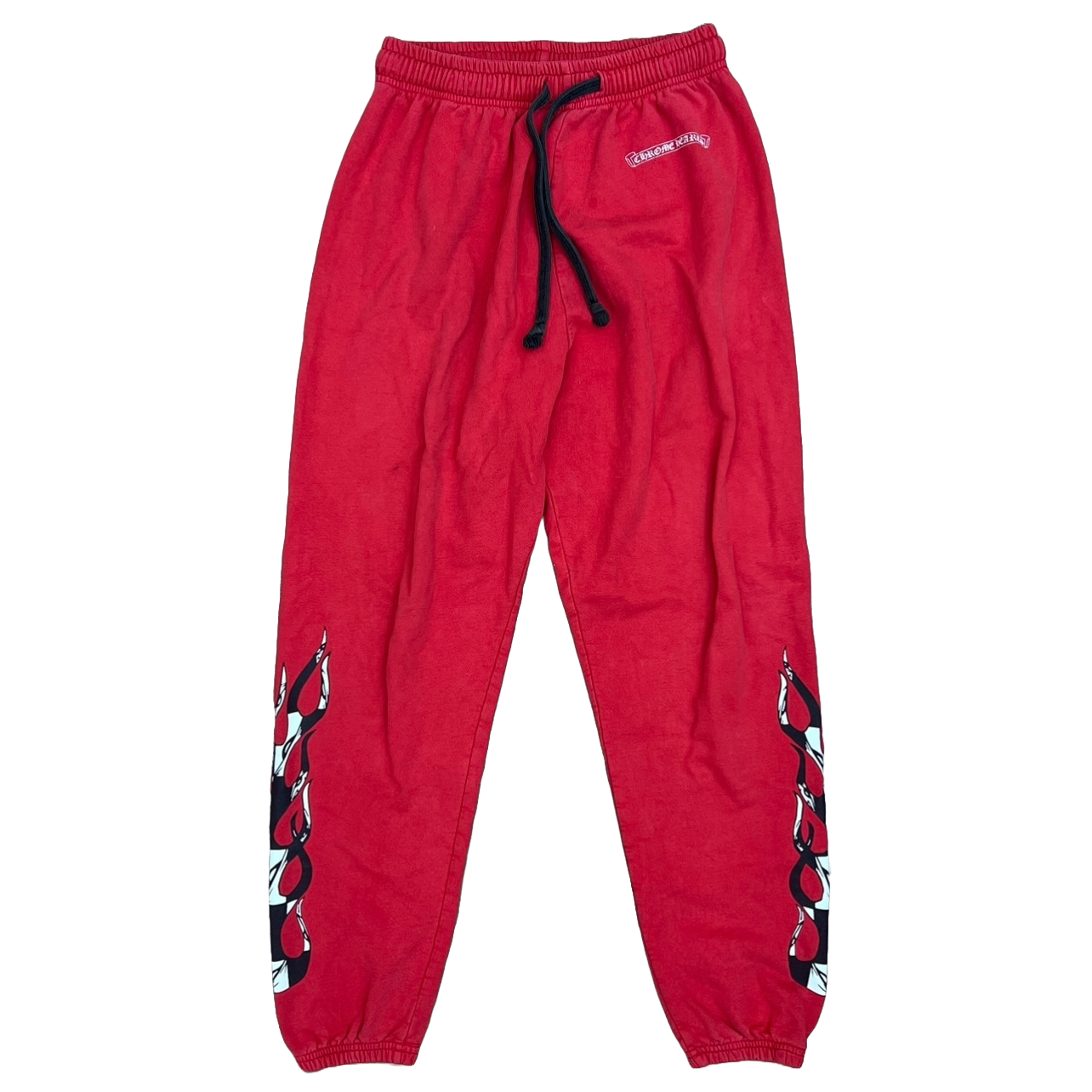 Chrome Hearts Matty Boy Flame Sweatpants Red