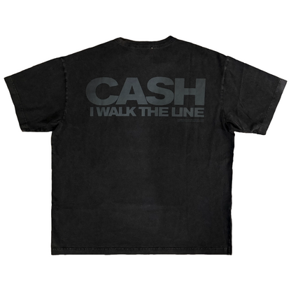 Kith x Johnny Cash Walk The Line Vintage Tee Black