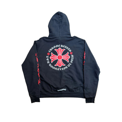 Chrome Hearts Made in Hollywood Plus Cross Hoodie Black