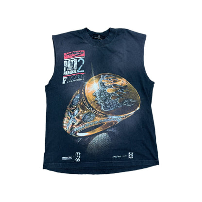 Hellstar Big Rings Sleeveless T-Shirt Black