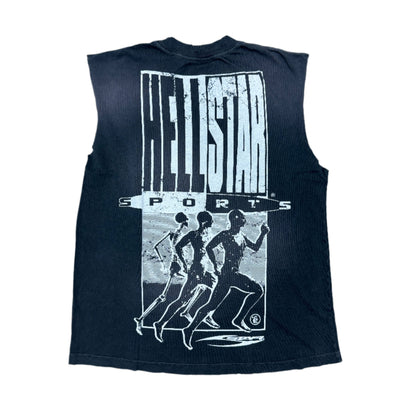 Hellstar Big Rings Sleeveless T-Shirt Black