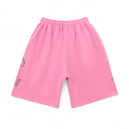 We Are Righteous Risen King Shorts Pink