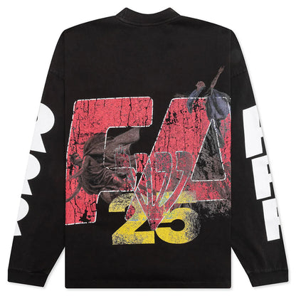 RIVINGTON roi Rebis It Was Written Mechanic Black L/S Tee