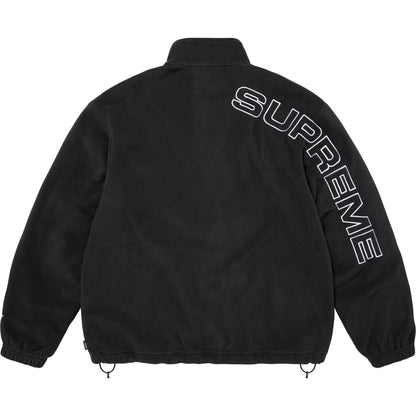 Supreme Spellout Embroidered Polartec® Jacket Black
