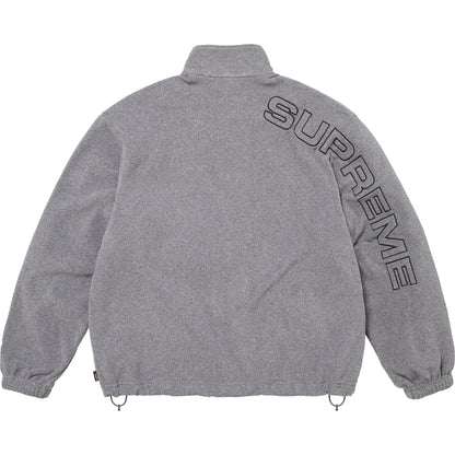 Supreme Spellout Embroidered Polartec® Jacket Grey