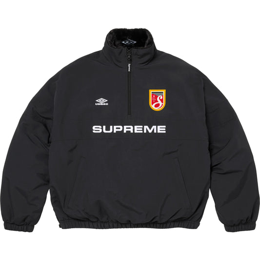 Supreme®/Umbro® Reversible Faux Fur Pullover Black