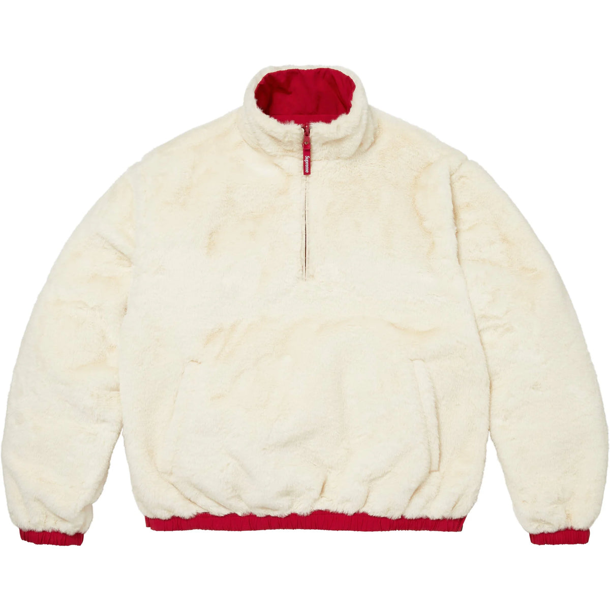 Supreme®/Umbro® Reversible Faux Fur Pullover Red