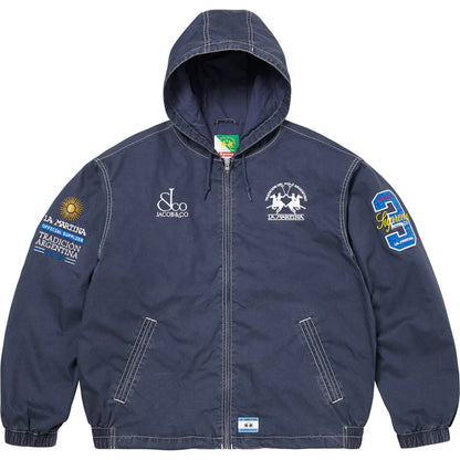 Supreme La Martina Lightweight Hooded Jacket Navy