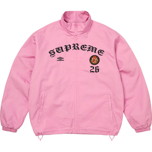 Supreme®/Umbro® Cotton Ripstop Track Jacket Pink