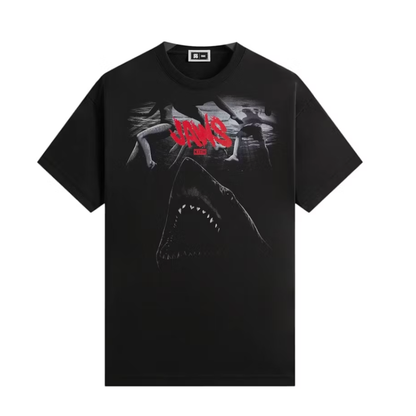 Kith x JAWS Underwater Vintage Tee Black