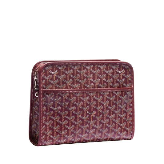 Goyard Jouvence MM Toiletry Bag Burgundy