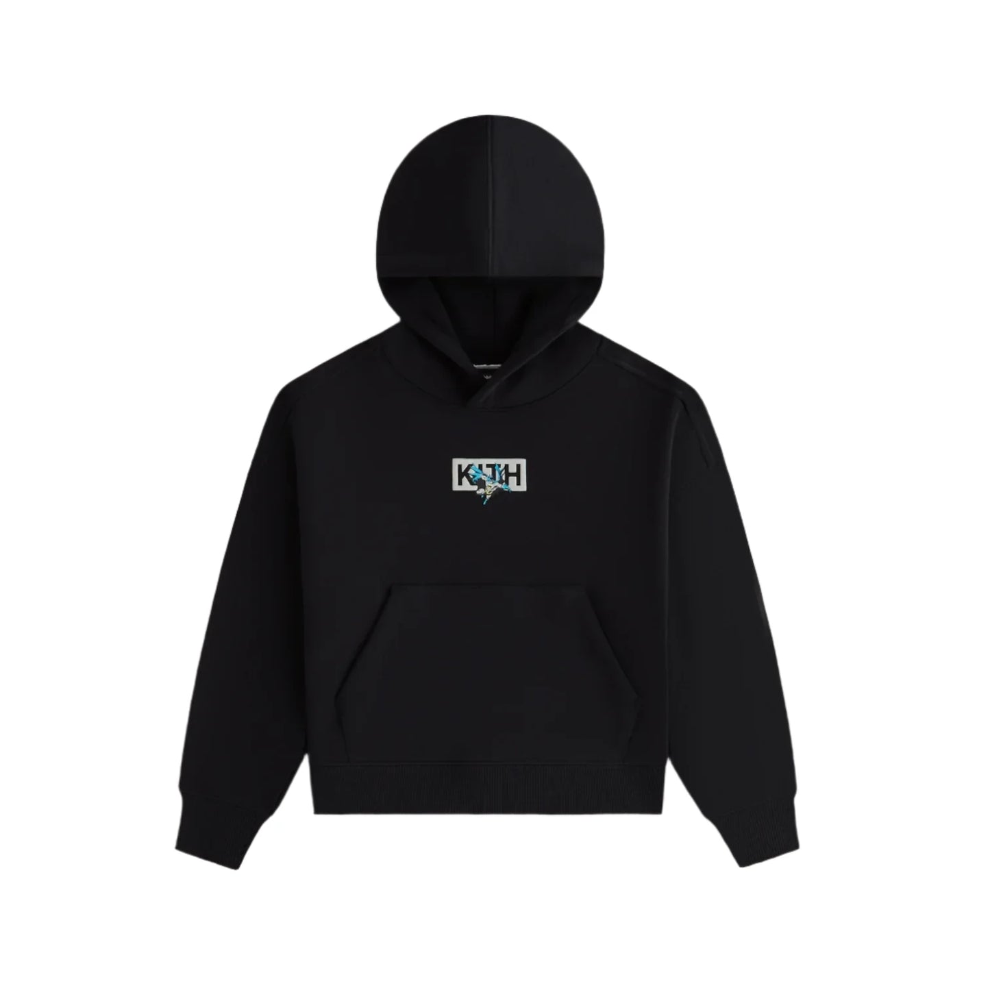 Kith x Batman Kids Classic Logo Nelson Hoodie Black