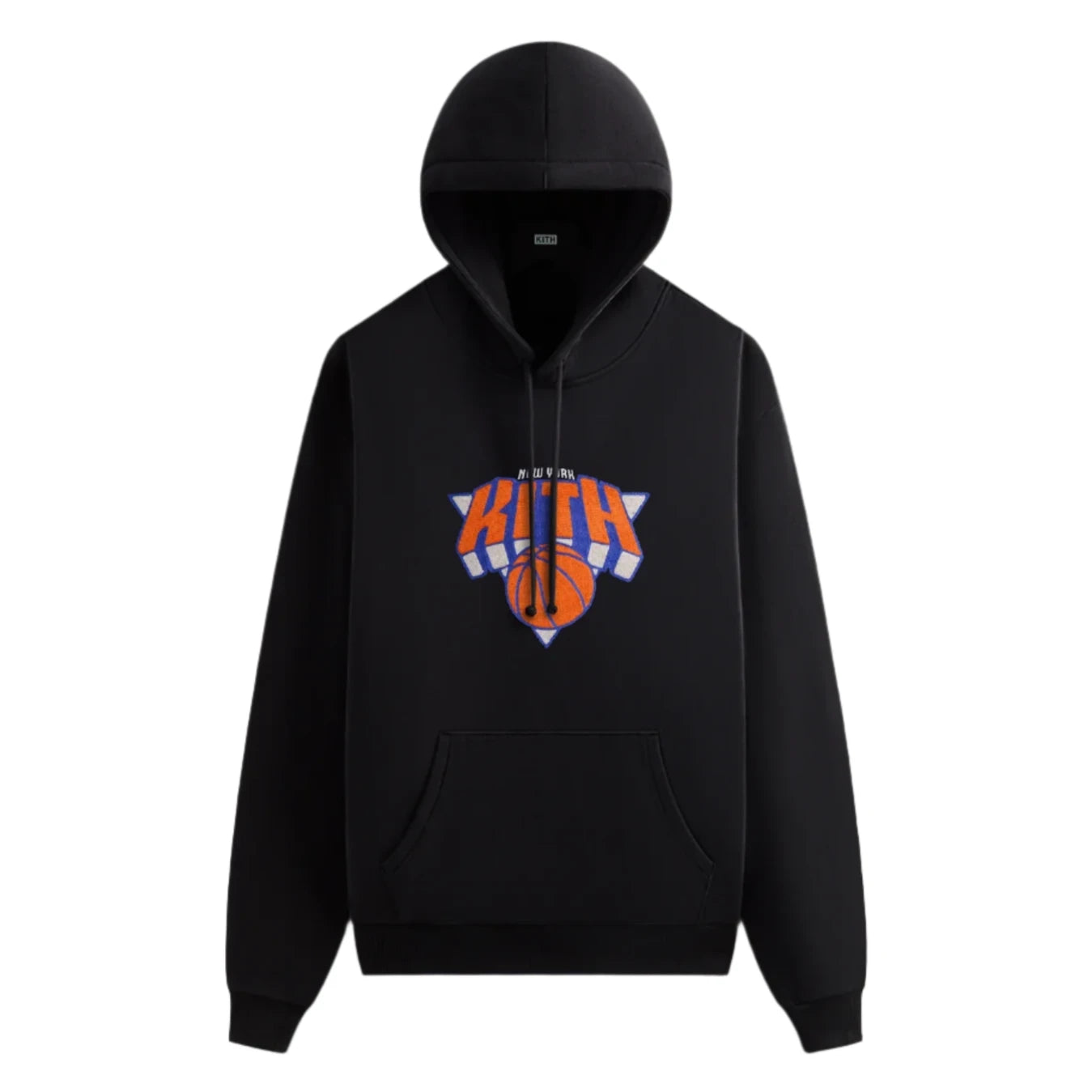 Kith x New York Knicks Superman Nelson Hoodie Black