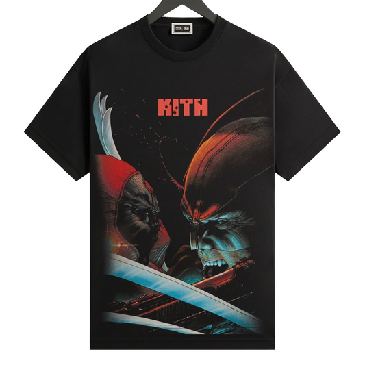 Kith x Marvel Deadpool Vintage Tee Black