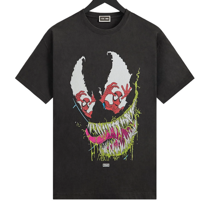 Kith x Marvel Venom Vintage Tee Black