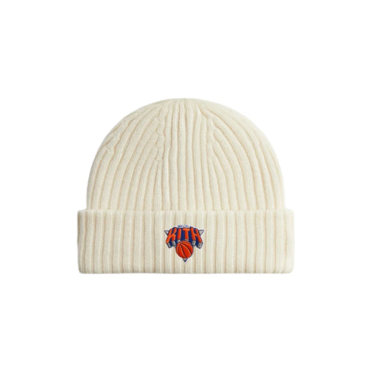 Kith x New York Knicks Logo Beanie Sandrift