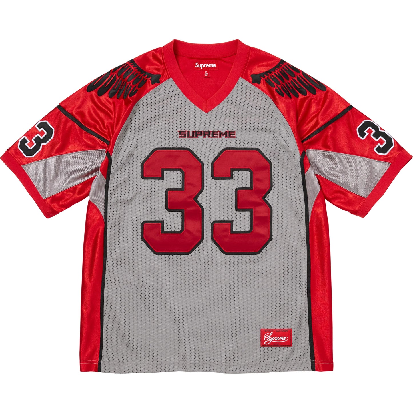 Supreme Wings Football Jersey Grey