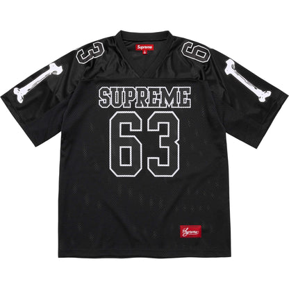 Supreme Bones Football Jersey Black