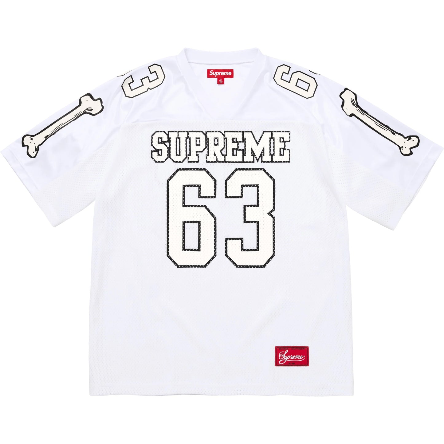 Supreme Bones Football Jersey White