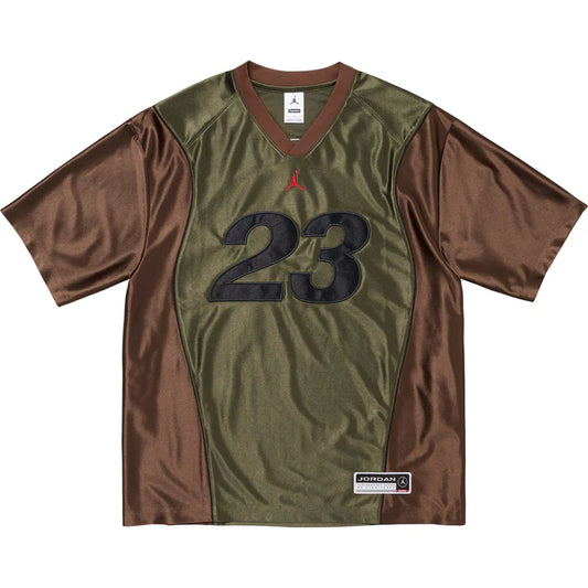 Supreme®/Jordan® Warm Up Jersey Olive