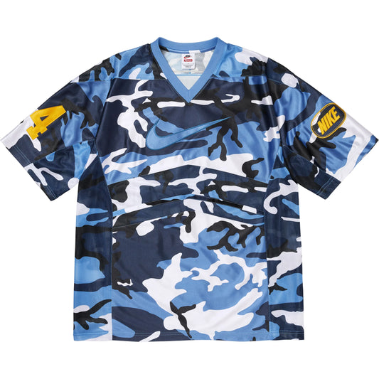 Supreme®/Nike® Football Jersey Blue Camo