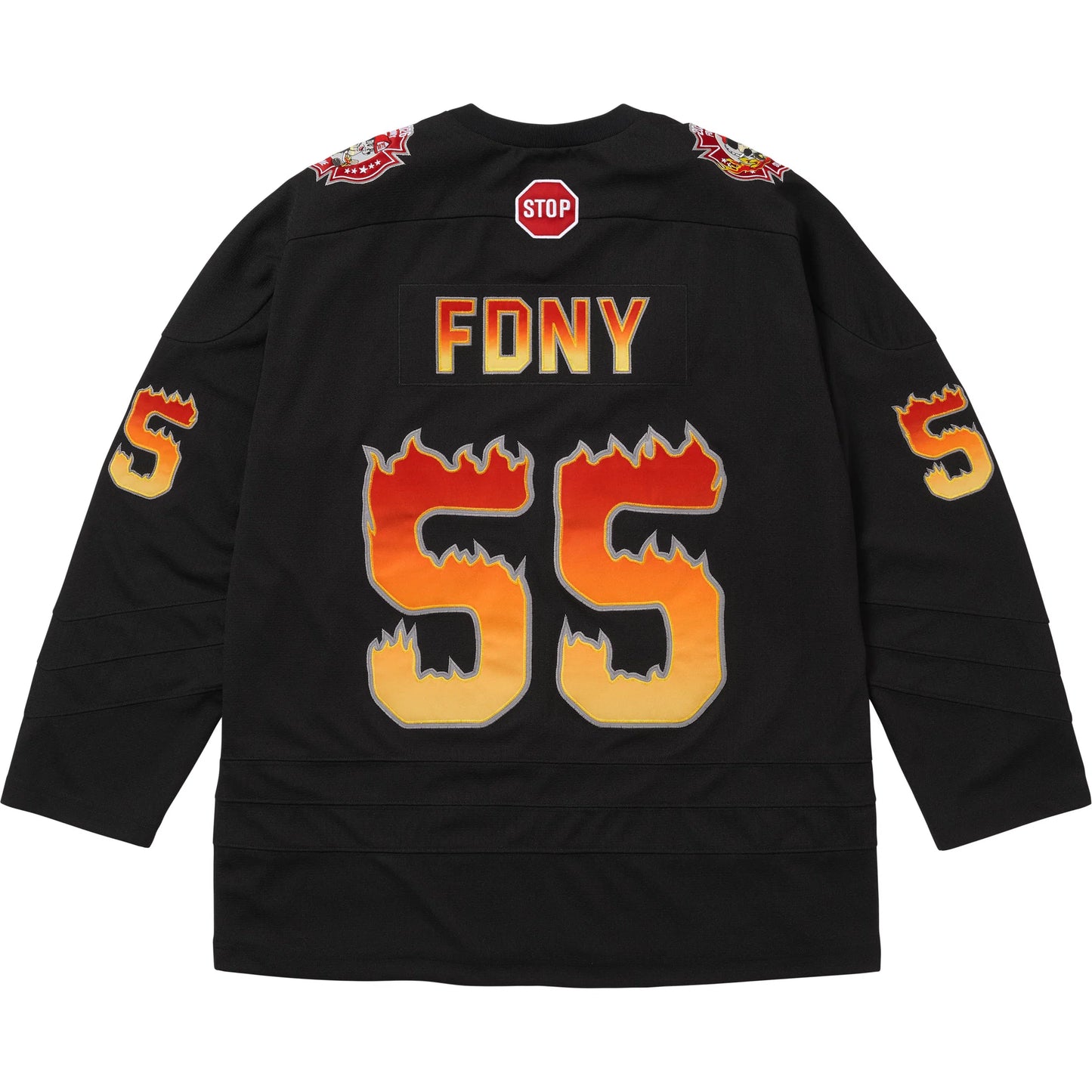 Supreme FDNY Hockey Jersey Black