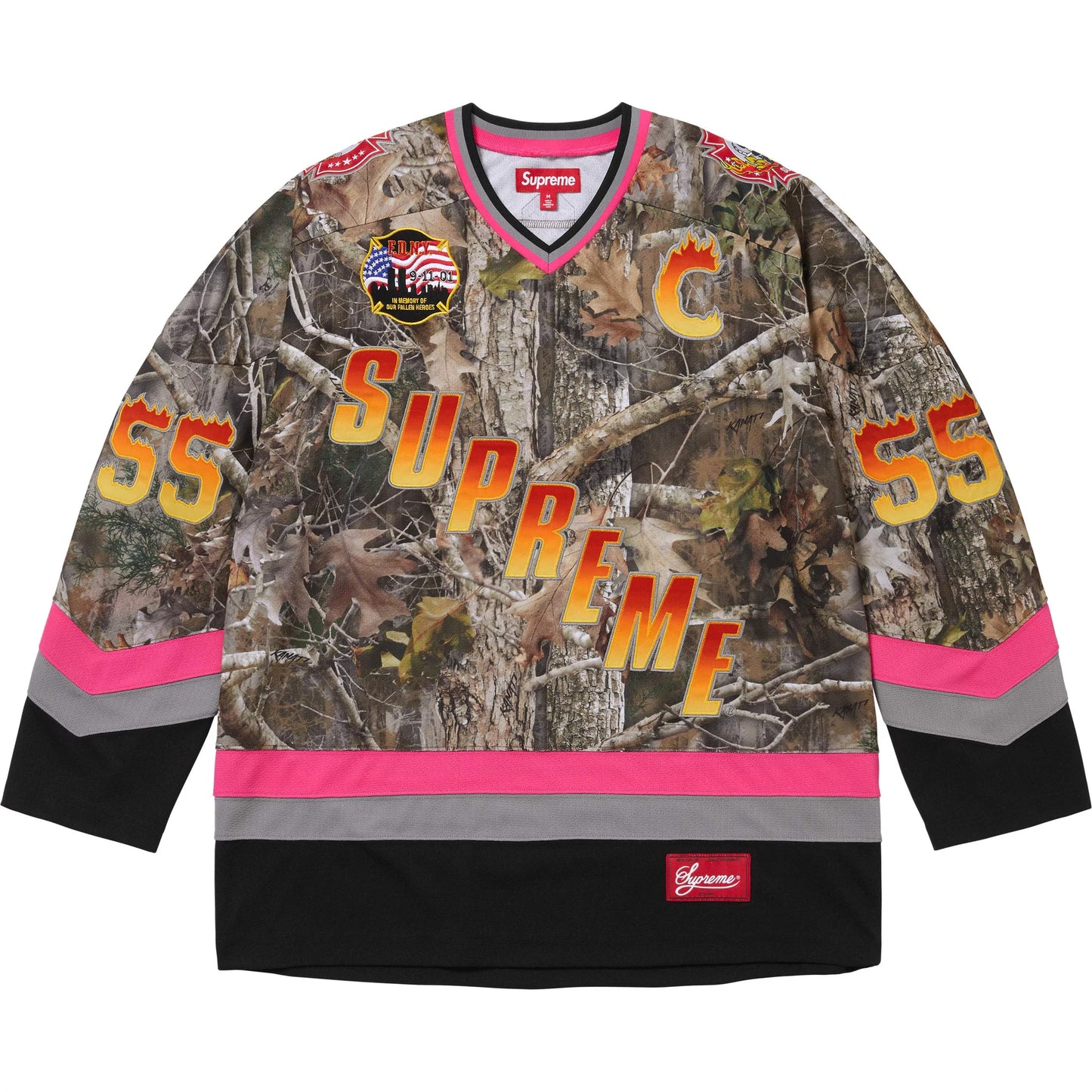 Supreme FDNY Hockey Jersey TrueTimber® Kanati Camo
