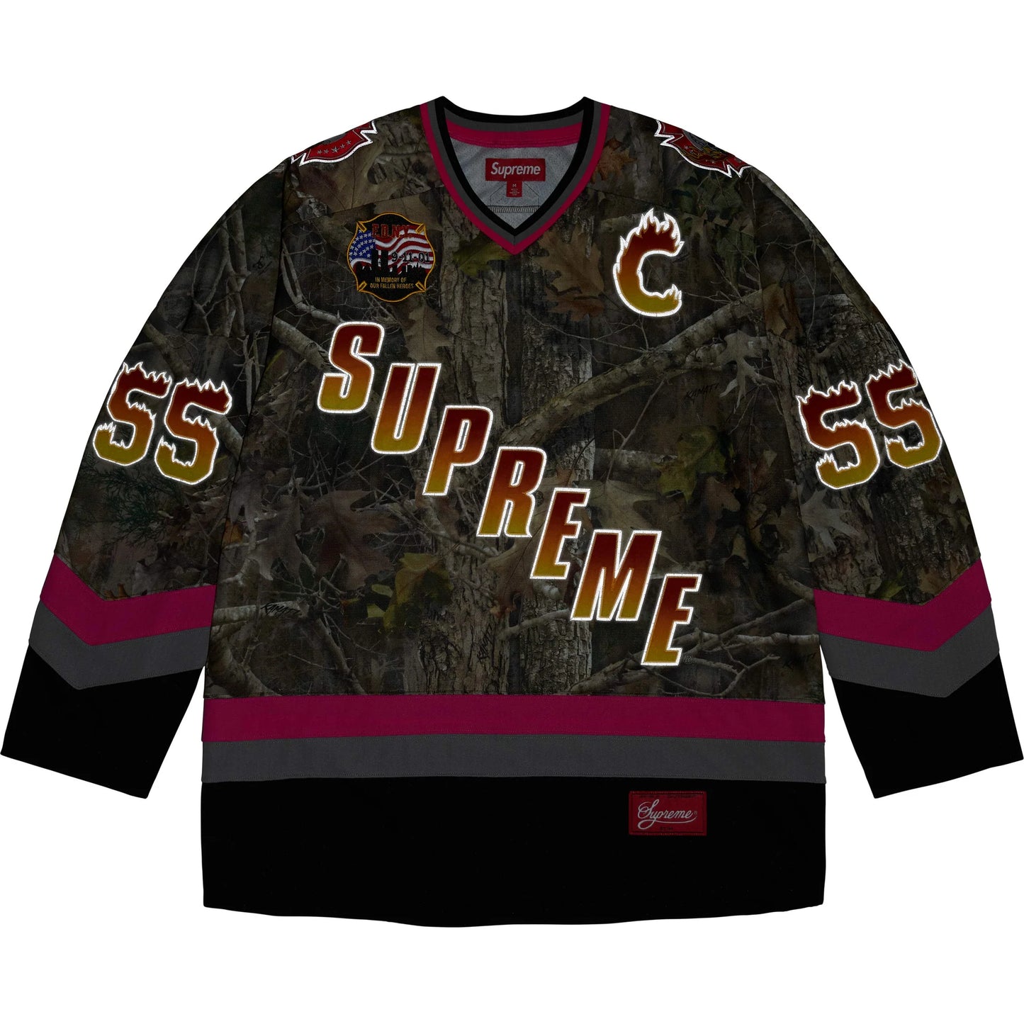 Supreme FDNY Hockey Jersey TrueTimber® Kanati Camo