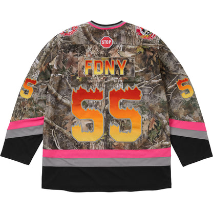 Supreme FDNY Hockey Jersey TrueTimber® Kanati Camo