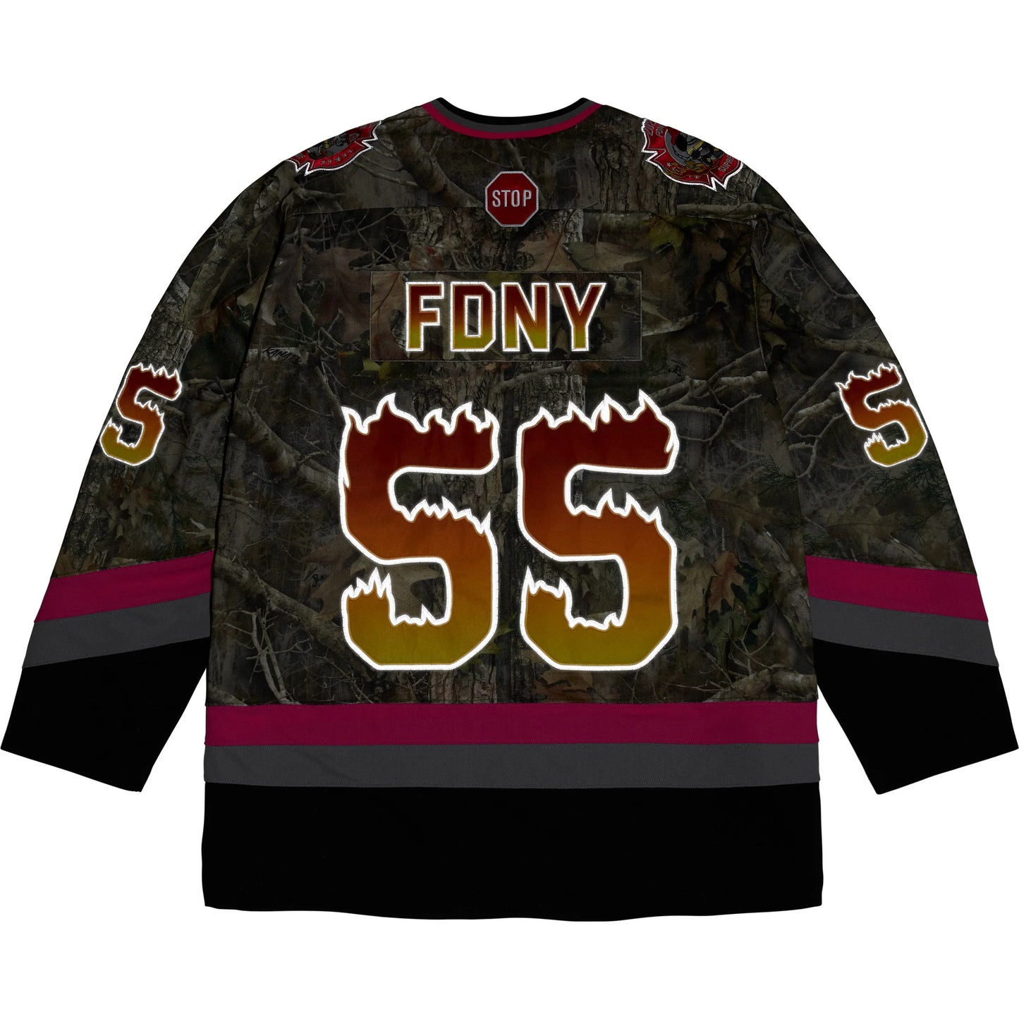 Supreme FDNY Hockey Jersey TrueTimber® Kanati Camo