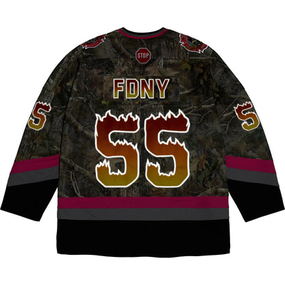Supreme FDNY Hockey Jersey TrueTimber® Kanati Camo