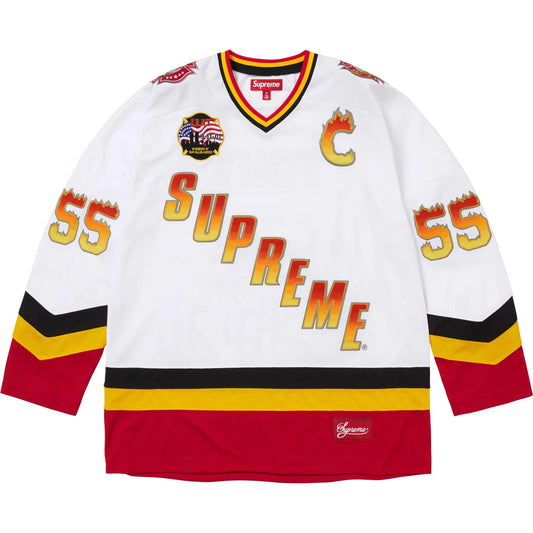 Supreme FDNY Hockey Jersey White