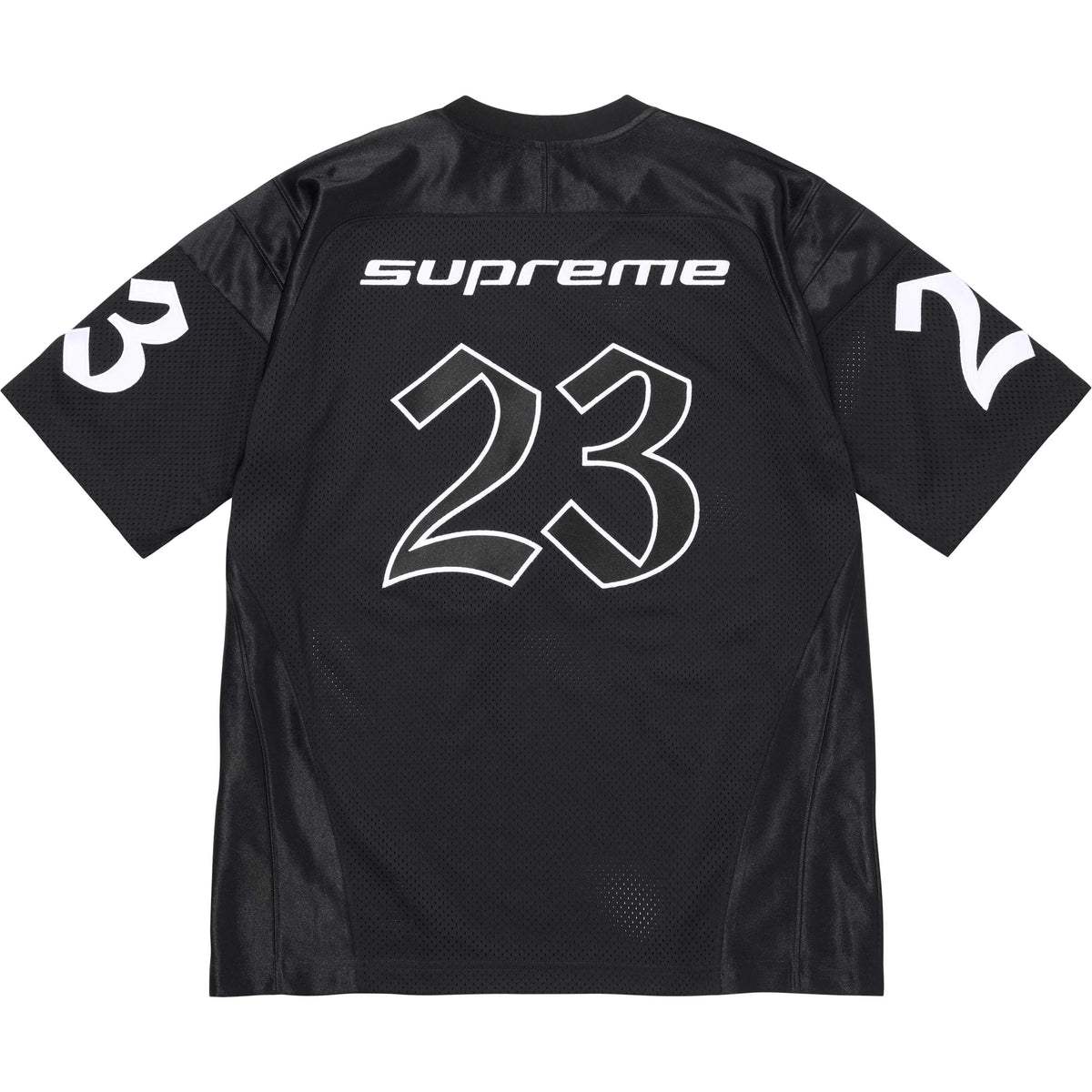 Supreme®/Jordan® Warm Up Jersey Black