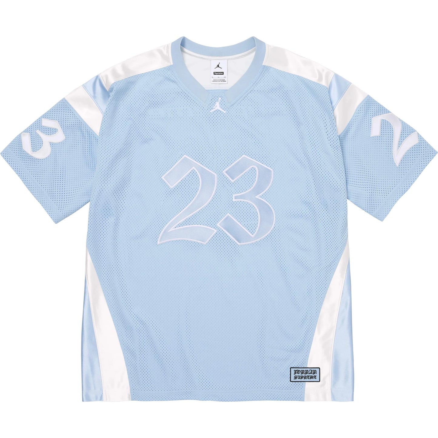 Supreme®/Jordan® Warm Up Jersey Light Blue