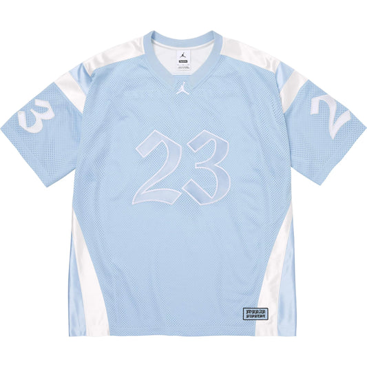 Supreme®/Jordan® Warm Up Jersey Light Blue