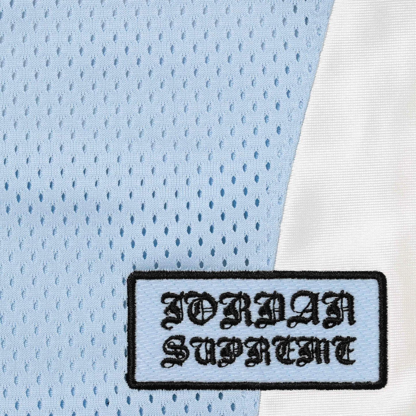 Supreme®/Jordan® Warm Up Jersey Light Blue