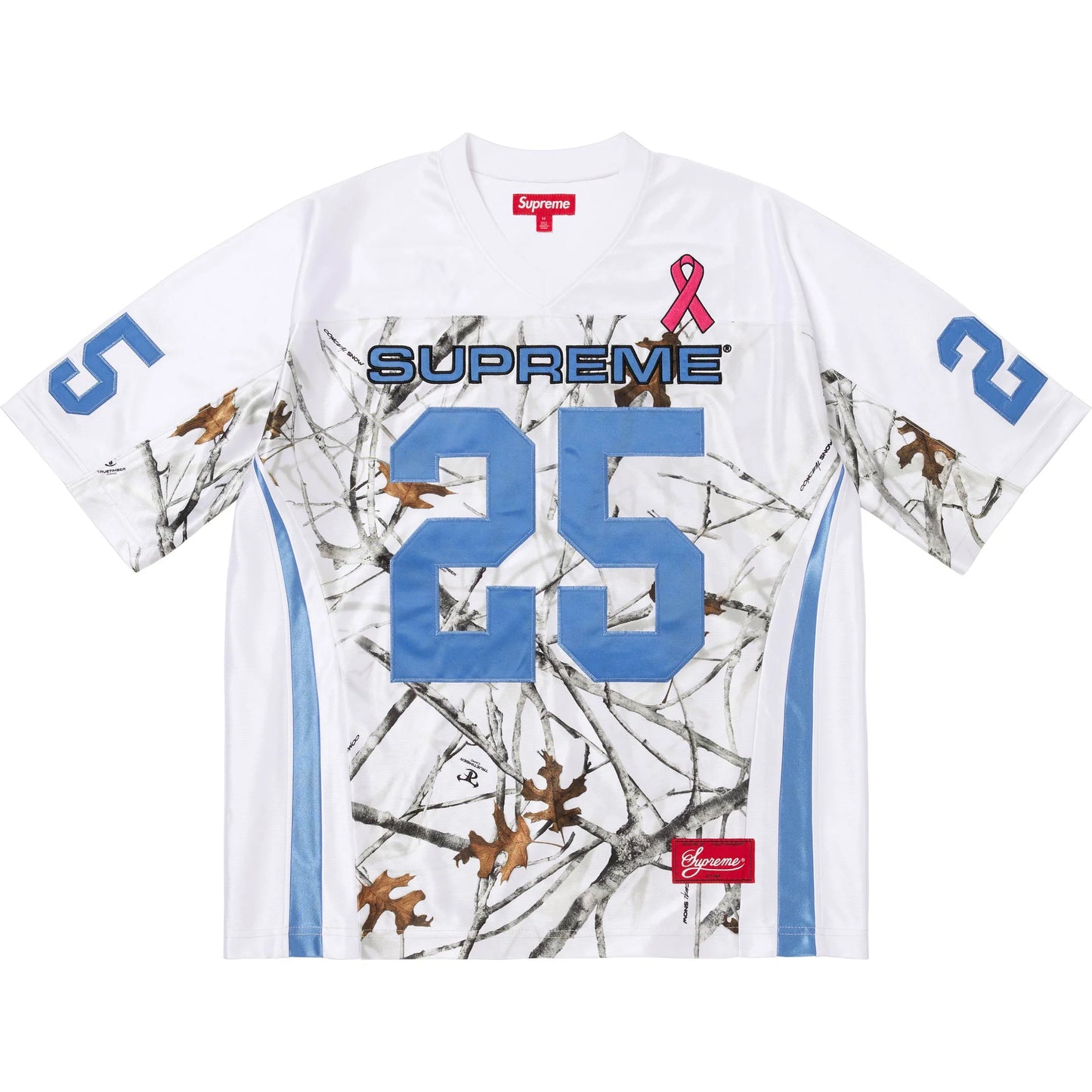 Supreme Breast Cancer Awareness Football Jersey White