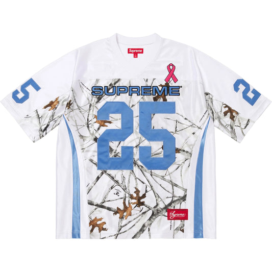 Supreme Breast Cancer Awareness Football Jersey White