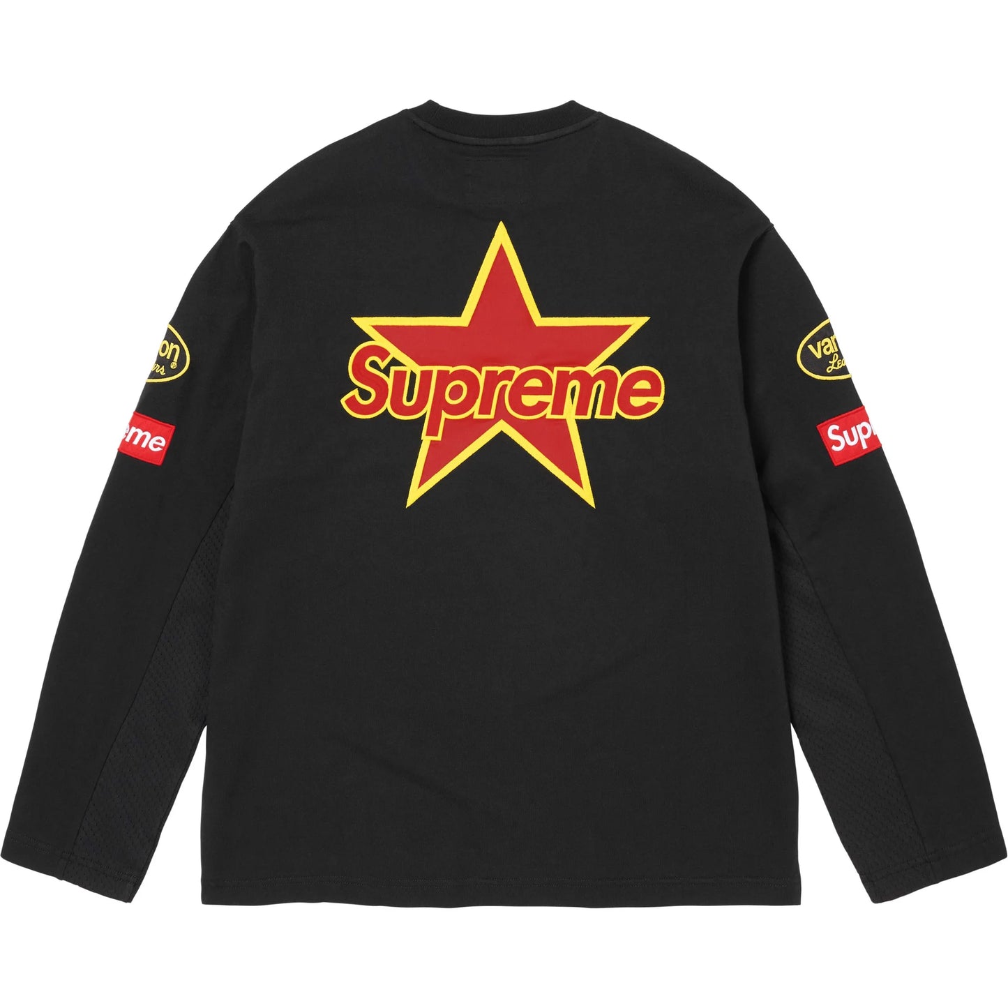 Supreme®/Vanson Leathers® L/S Top Black
