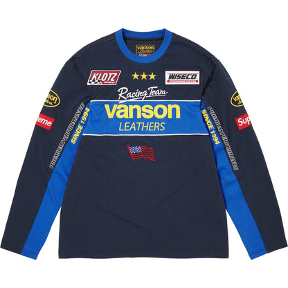 Supreme®/Vanson Leathers® L/S Top Navy