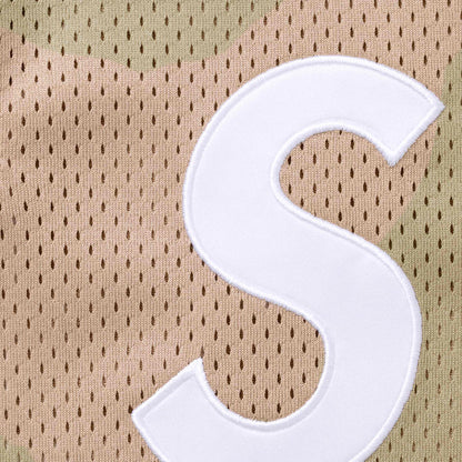Supreme S Logo Baseball Henley (SS25) Desert Camo