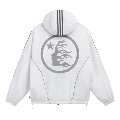 Hellstar x Adidas Track Jacket White