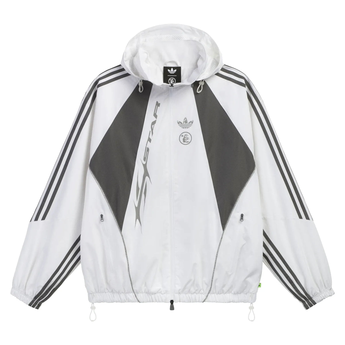Hellstar x Adidas Track Jacket White