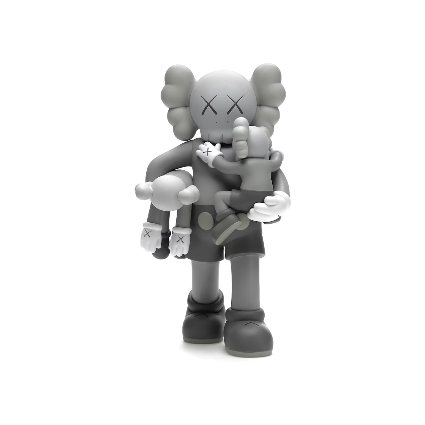 KAWS Clean Slate Vinyl Figure Grey