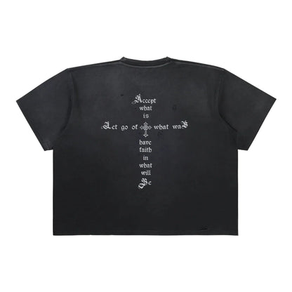 Eifles Keep the Faith Tee Vintage Black