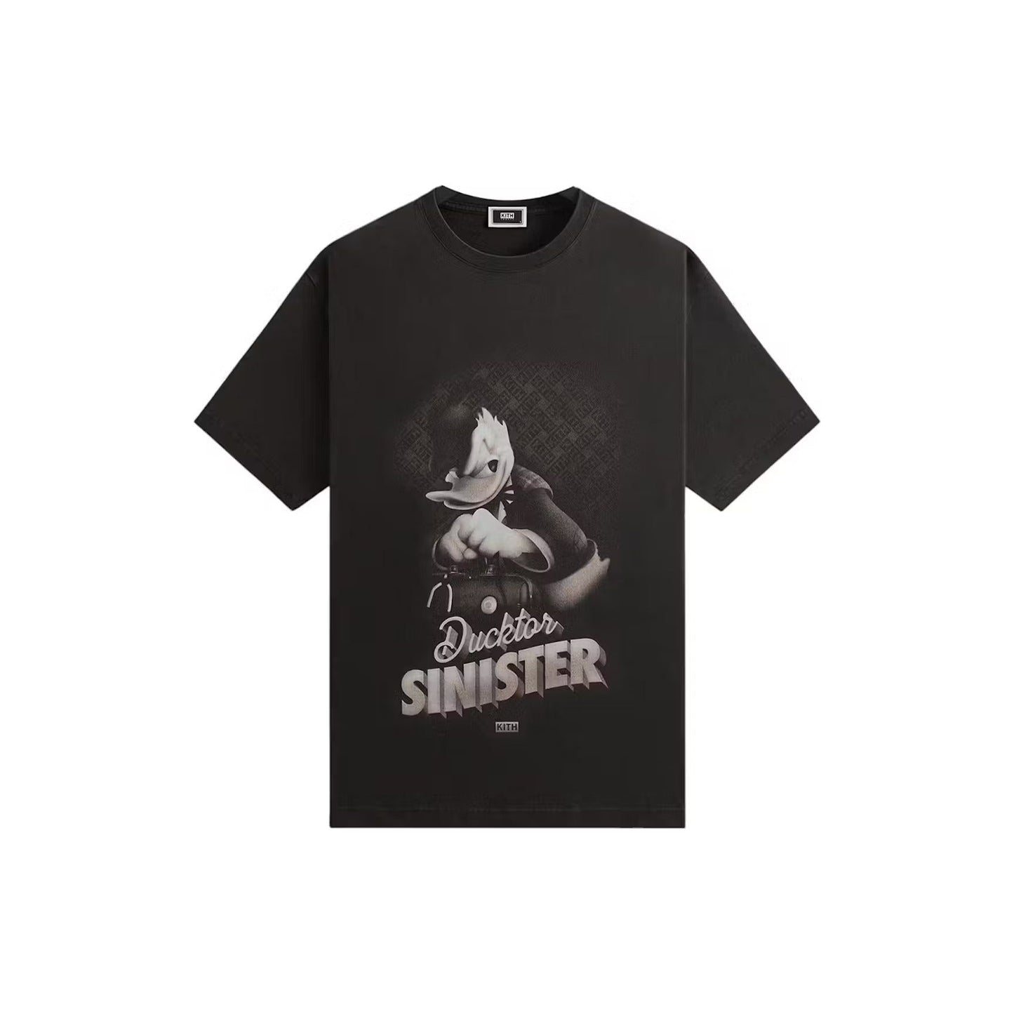 Kith Disney Donald Duck Sinister Vintage Tee Black