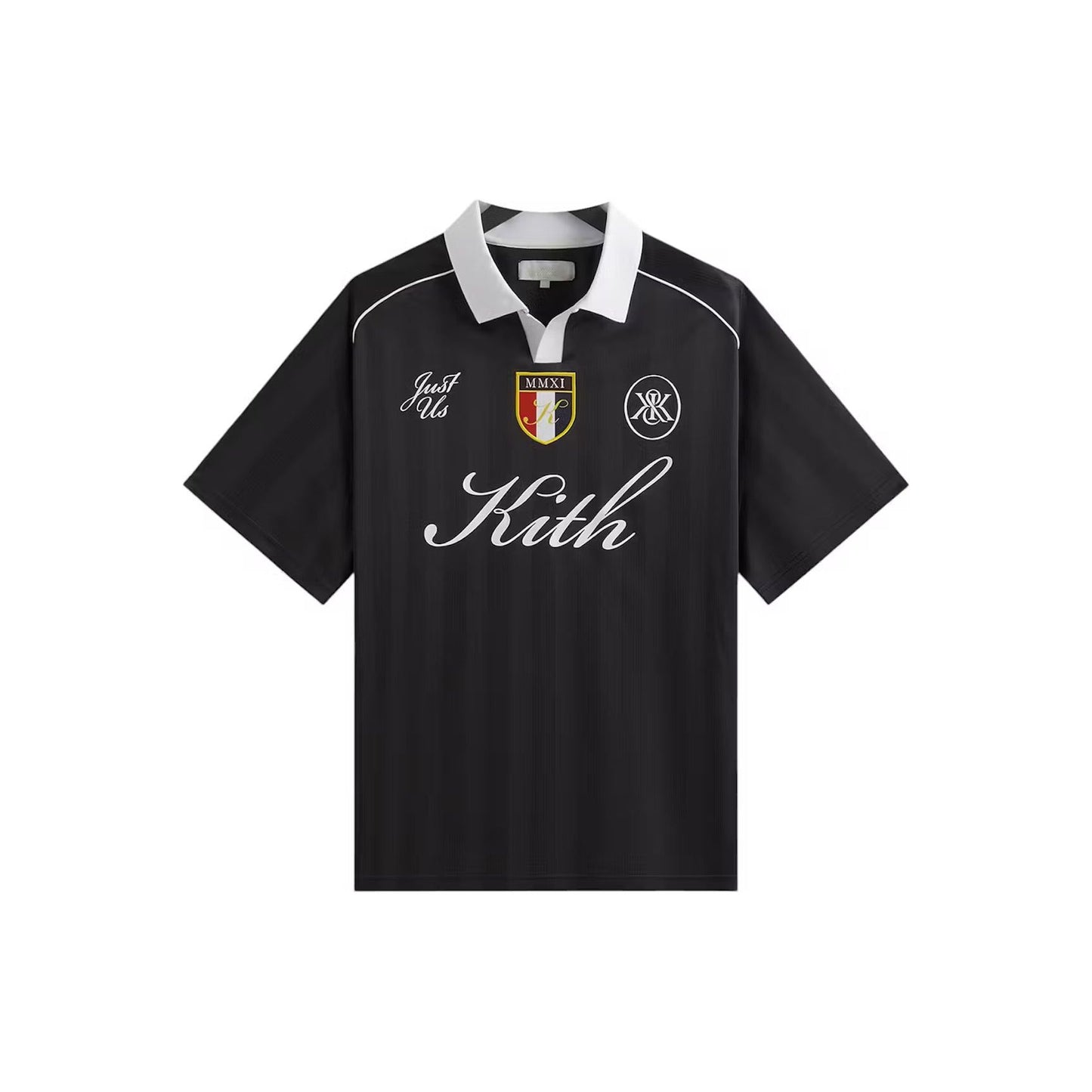 Kith Shadow Stripe Marcel Soccer Top Black