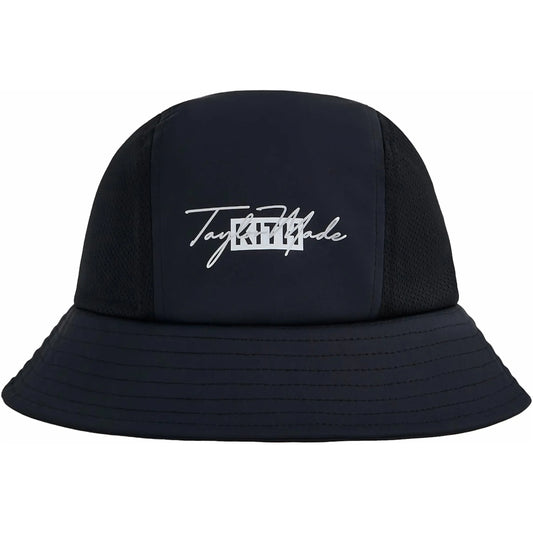 Kith x TaylorMade Nylon Camper Bucket Hat Black