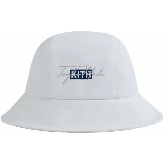 Kith x TaylorMade Nylon Camper Bucket Hat White