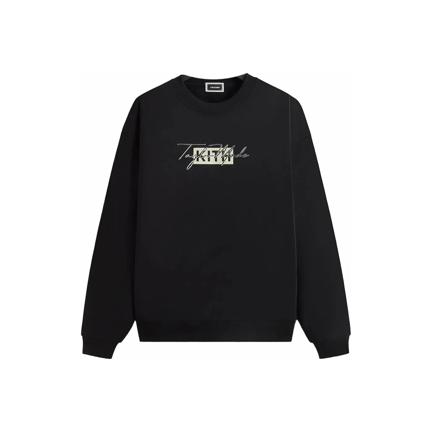 Kith x TaylorMade Script Nelson Crewneck Black